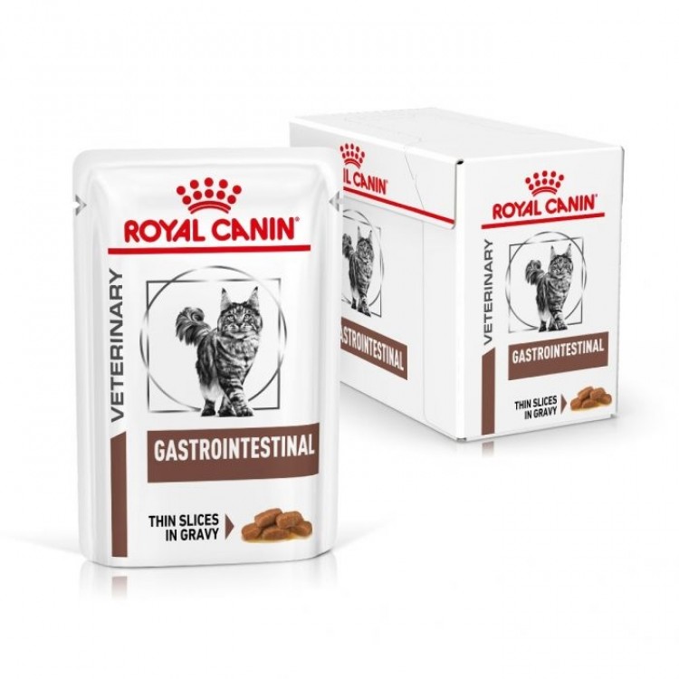 Dieta Royal Canin Gastro Intestinal Cat Plicuri 12 x85g Royal Canin imagine 2022
